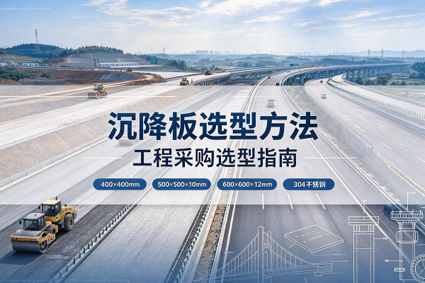 常熟沉降板选择方法