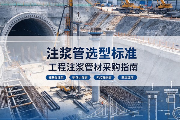 常熟注浆管选型标准