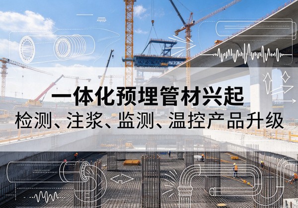 常熟一体化管材产品兴起，声测注浆一体管、多功能预埋管应用增多