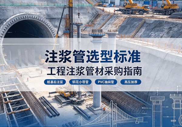 常熟注浆管选型标准